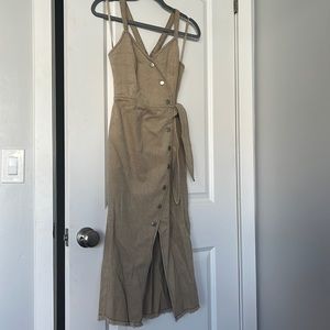 Sleeve-Less Midi Dress by Moon River